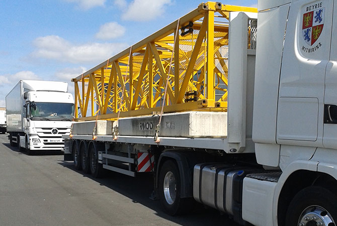 Entreprise de transport, transport d'engins - Bayonne (64), Toulouse (31)